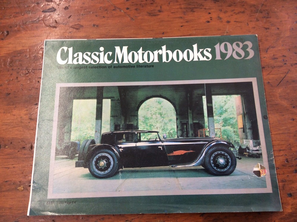 Classic Motorbooks 1983 Catalog