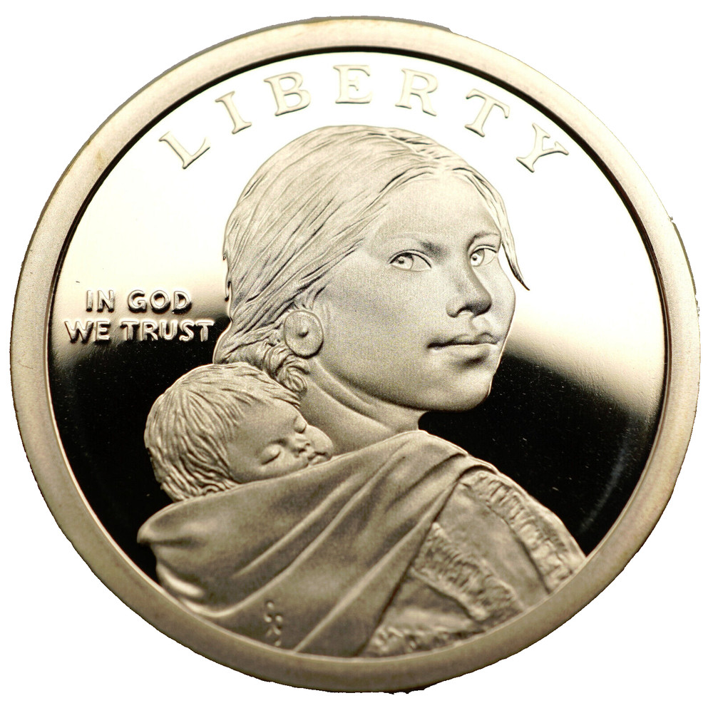 2019-S Proof Sacagawea Native American Dollar - Mary Ross Space Program
