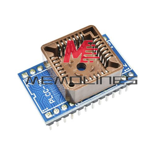 PLCC28 to DIP24 Programmer Adapter Socket IC Test Socket Universal Converter DIY