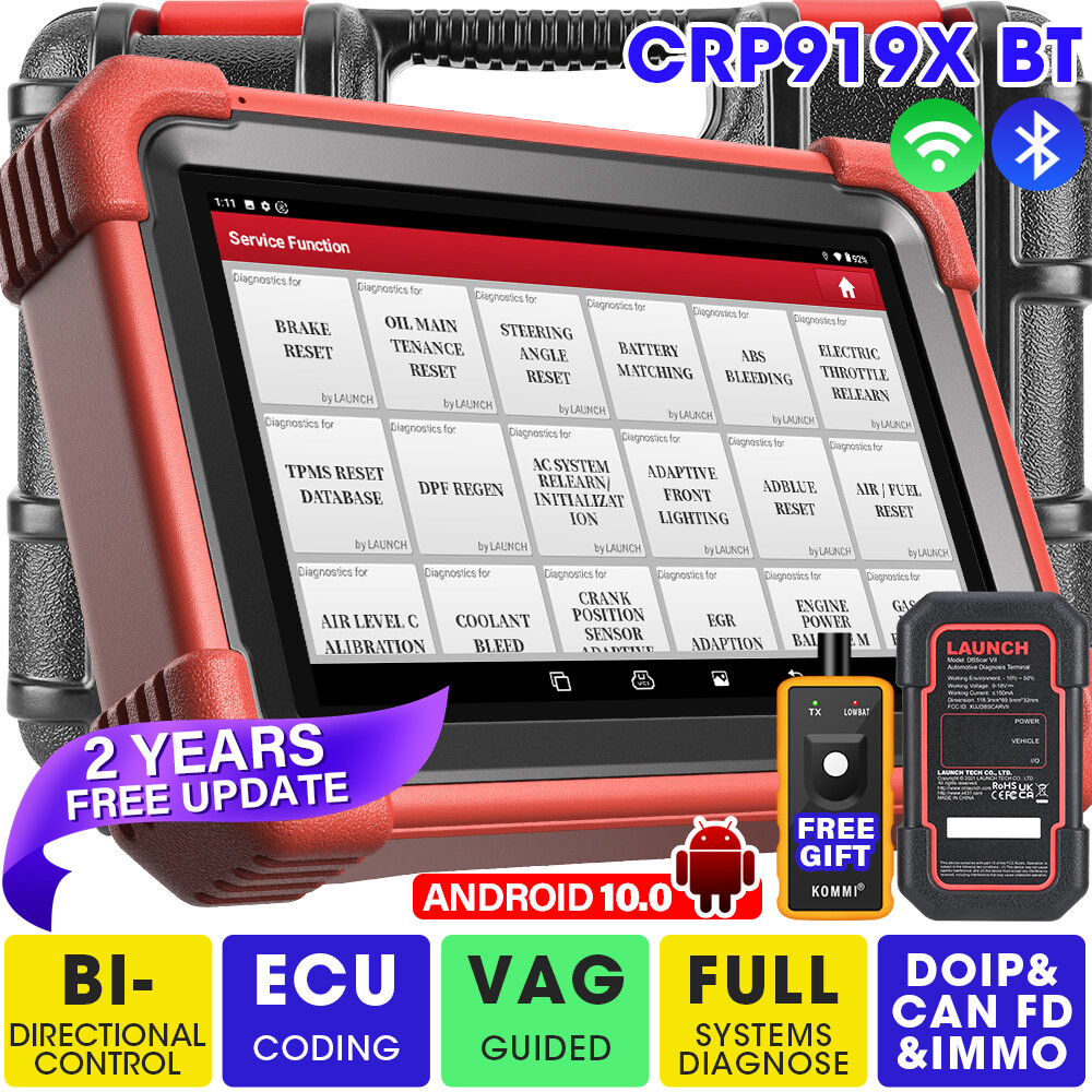 2025 LAUNCH X431 CRP919X BT PRO Bidirectional Car Diagnostic Scanner ECU Coding