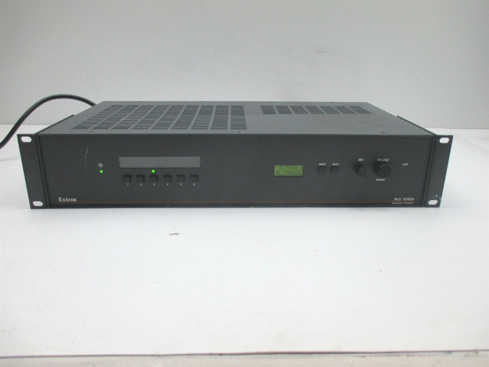 Extron MLS 506SA Six Input Switcher Home Automation Audio Amplifier Rack Mount