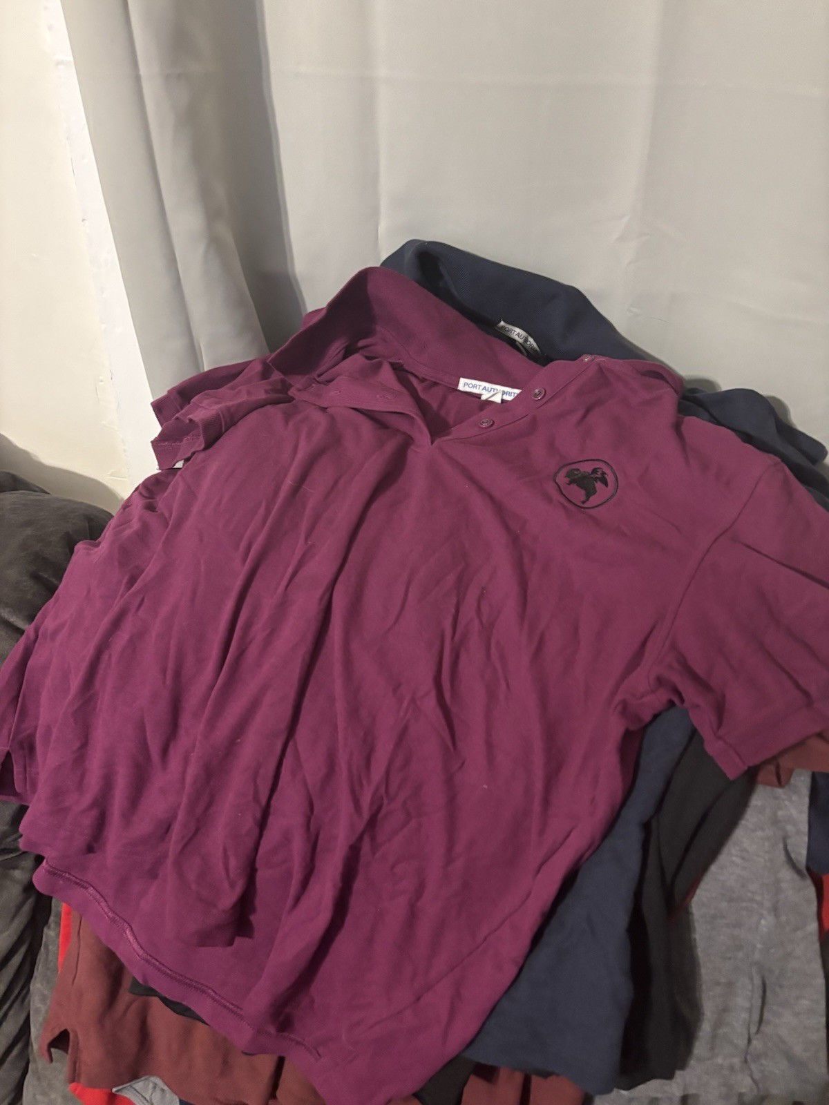 17 shirts!! Women’s Large/XL BWW Manager Polos Buffalo Wild Wings. Added vest