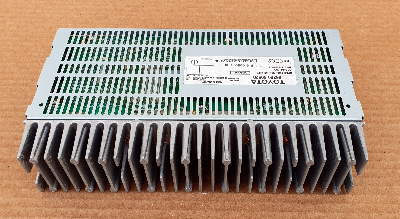 Lexus GS350, GS450H 2007-2011 Pioneer Amplifier 86280-30520 Oem Used