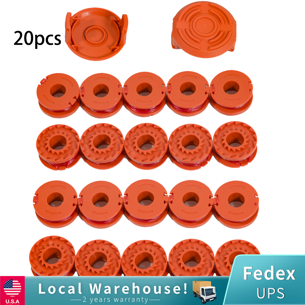 20 Pack Replacement Spool Line String Trimmer WA0010 Weed Eater For Work