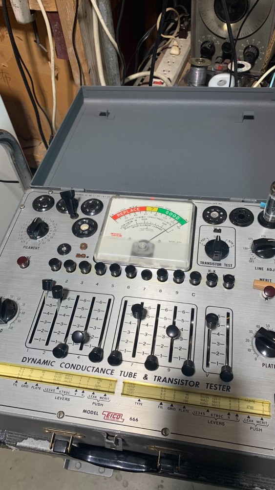 EICO 666 tube tester