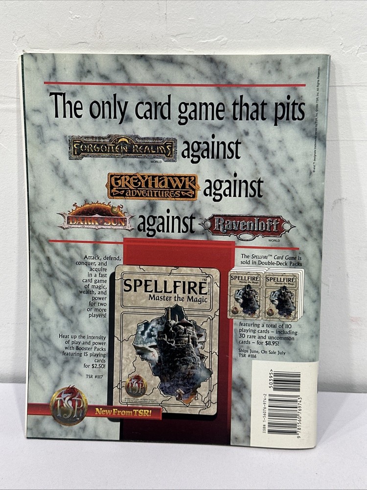 Dungeon Magazine Issue #48 with Poster Insert