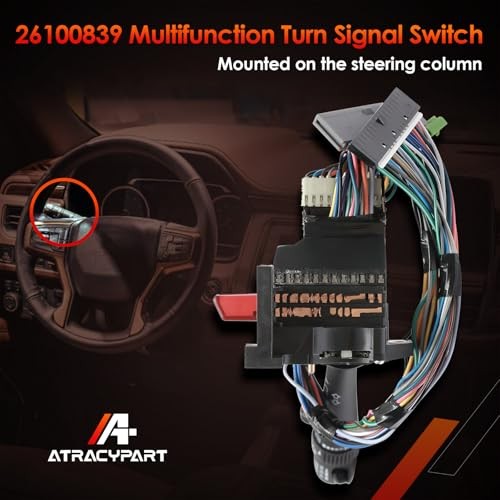 Multi-FunctionTurn Signal Switch | for 1999-2002 Chevy Silverado 26100839