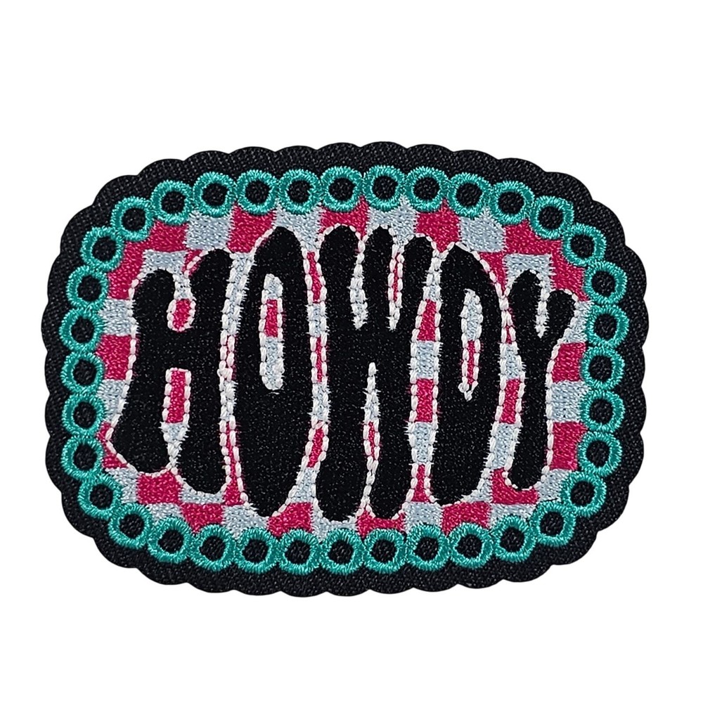 Howdy - Embroidered Patch