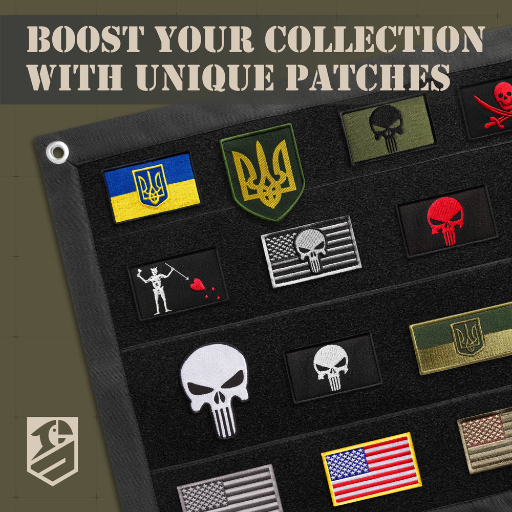 2Pcs Ukraine Flag Patch Set, Embroidered Ukrainian Patch 2x3