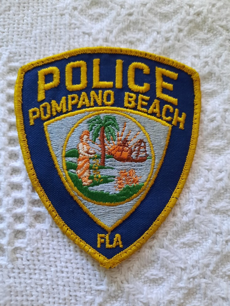 Pompano Beach FL Police Patch
