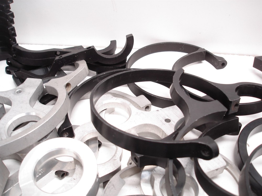 BULK 130+pcs NASCAR BILLET ASSORTED FIREBOTTLE MOUNTING BRACKETS ASSORTED CLAMPS