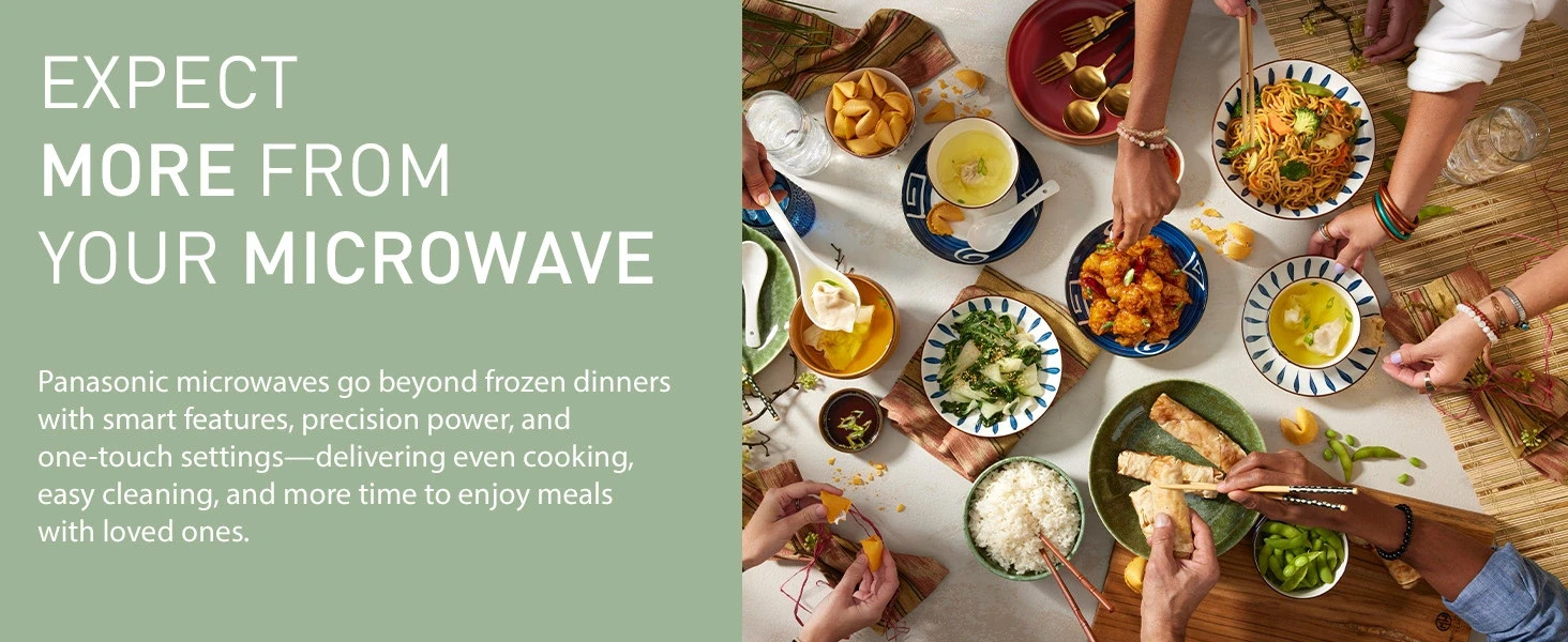 Panasonic 1.3 cu. ft. 4-in-1 Countertop Microwave, Multioven, Airfry, Broil,Bake