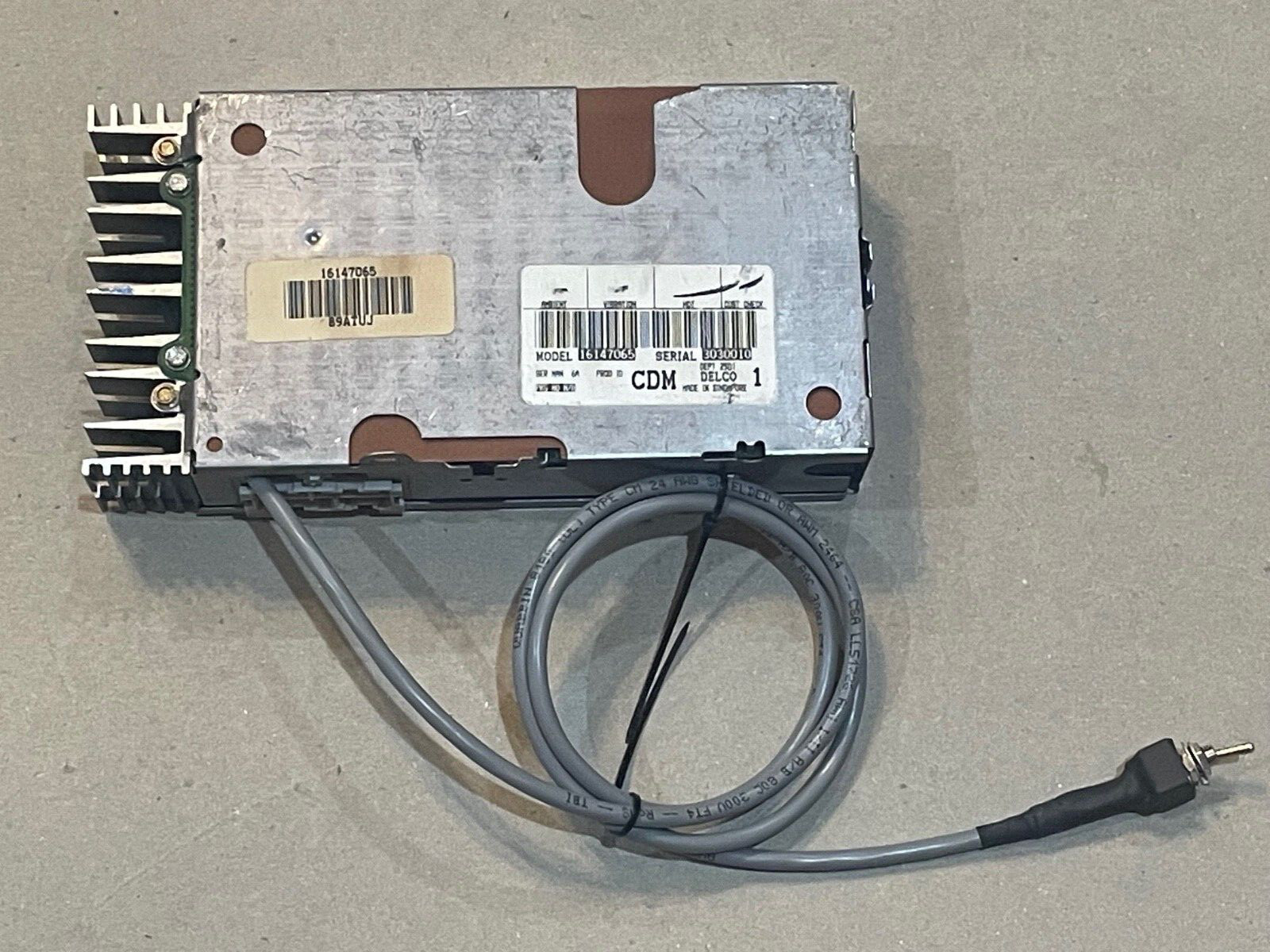 CHEVY-GMC 88-94 TRUCK RADIO-with-EQ RECEIVER BLUETOOTH GM DELCO CDM AMP TUNER BT