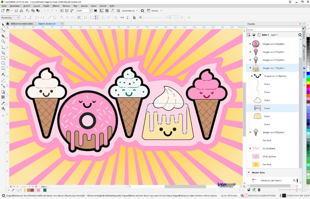 Corel Draw Graphics Suite 2019 Full Version Windows PKC Permanent License Original Packaging NEW