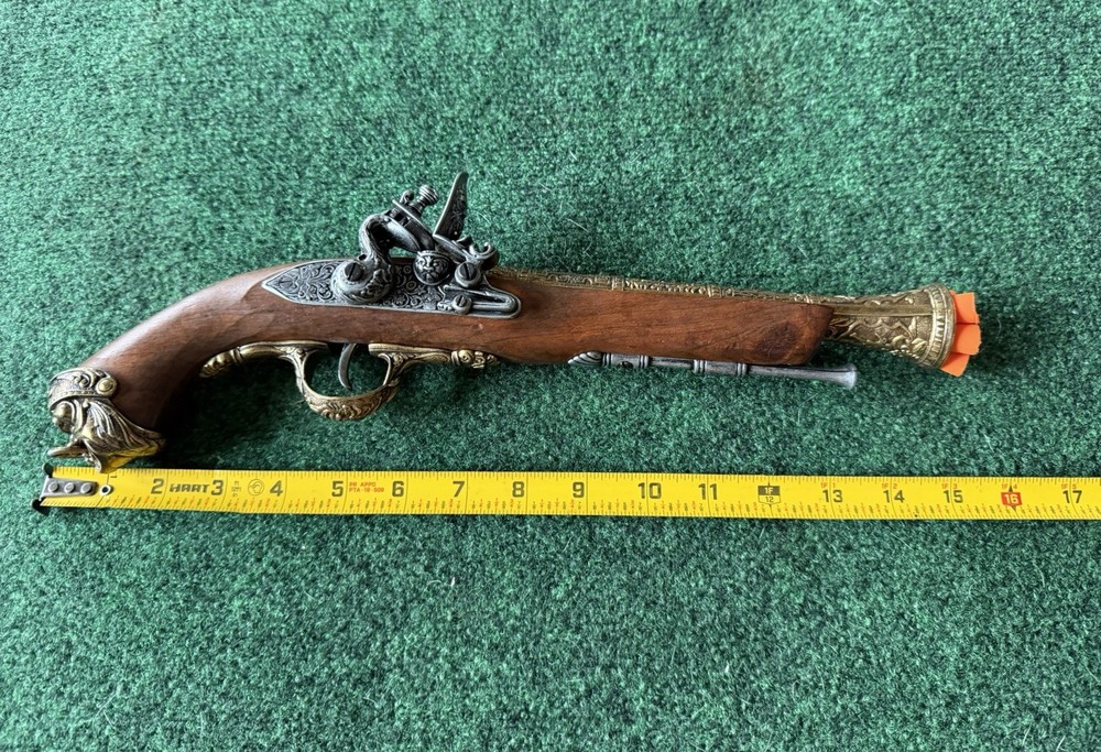 VINTAGE DENIX Flint Lock Pistol