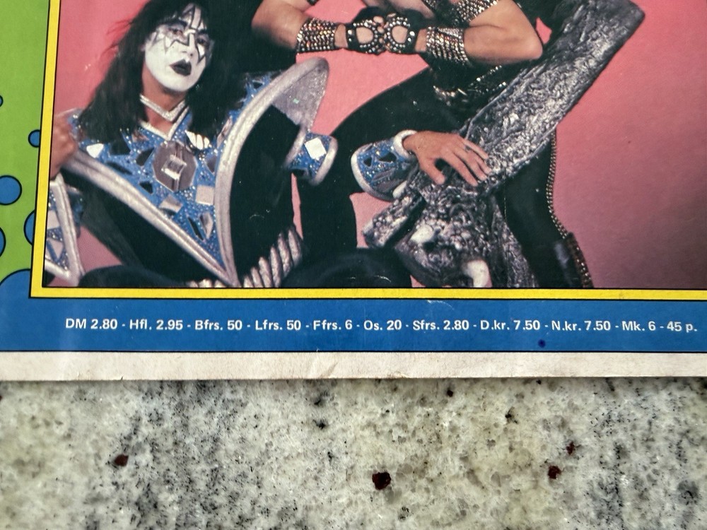 KISS 1981 MUZIEK PARADE MAGAZINE MP GENE PAUL ACE ERIC AUCOIN VINTAGE VERY RARE