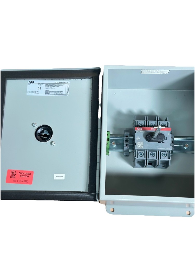 ABB EOT100U3M3-P Enclosed Disconnect Switch