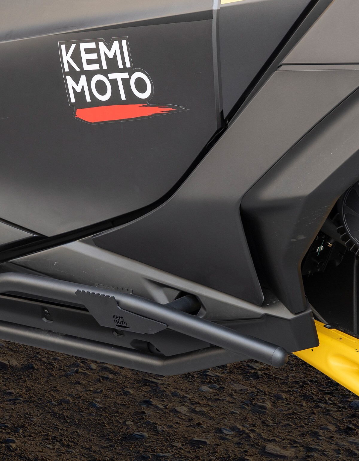 715007170 UTV Nerf Bars Rock Sliders Rocker Guards for Can Am Maverick R 2024+