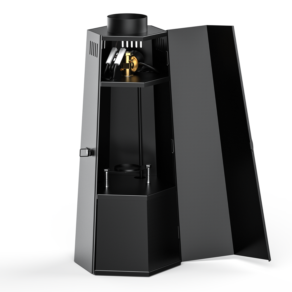 1/2/4× 200W Fire Thrower Flame Projector Stage Effect Machine Disco Concert Show