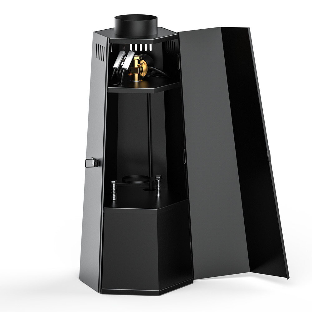 200W Fire Thrower Stage Flame Effect Machine DMX512 Flame Projector Show DJ Bar