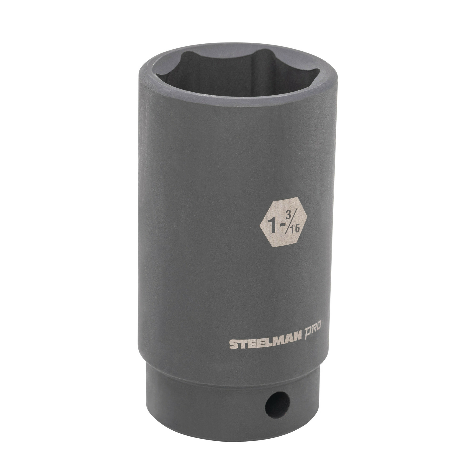 STEELMAN PRO 1/2-Inch Drive 1-3/16-Inch Deep 6-Point Impact Socket, 60515