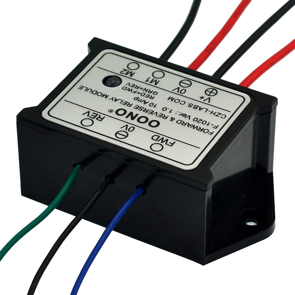12V Motor Reversing Relay Module Forward Reverse Control 10A Mount