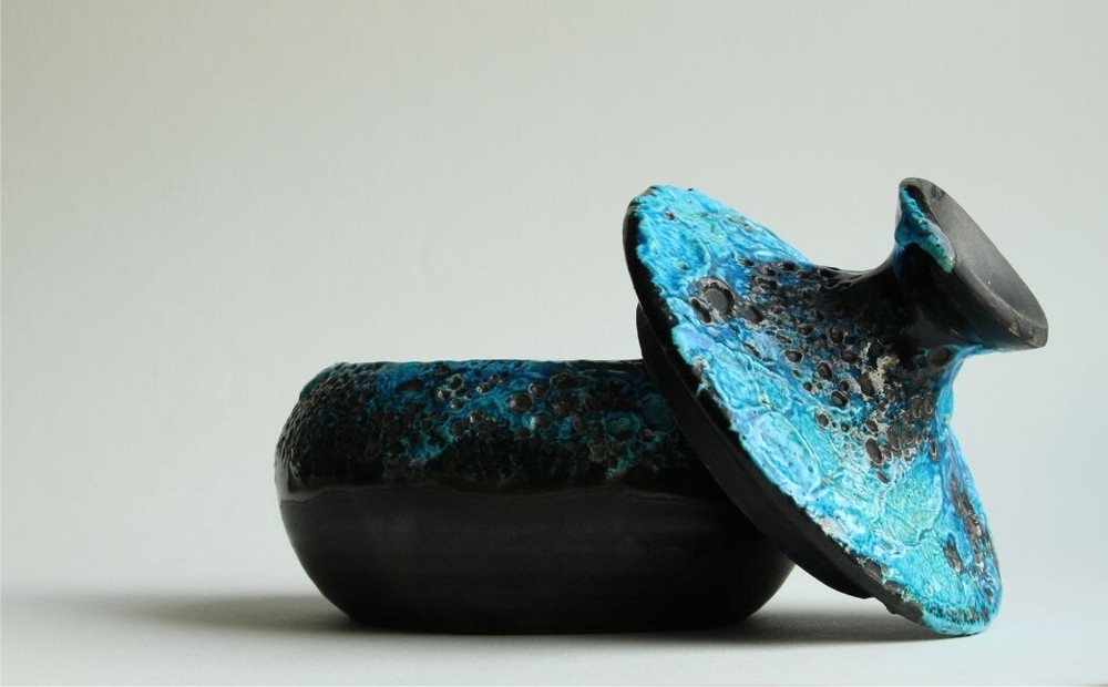 Charles Cart's ceramic sugar pot