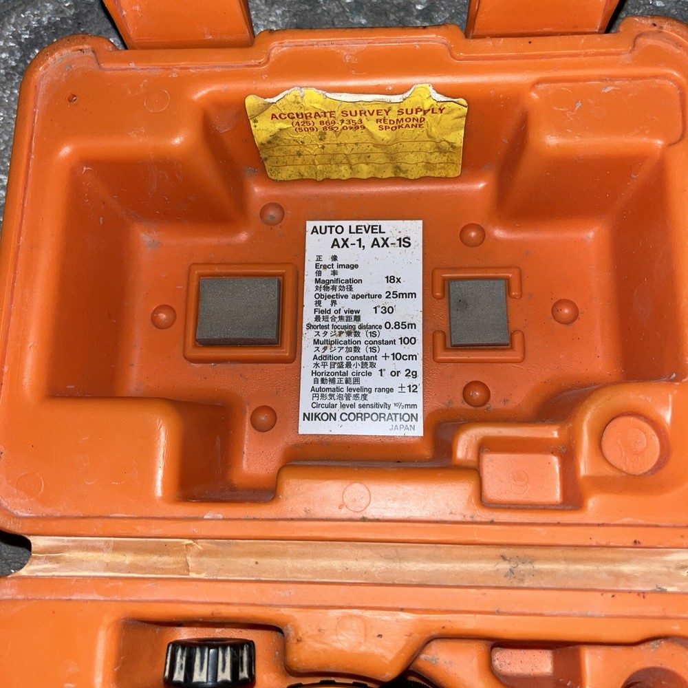 NIKON AX-1 automatic Surveyor Level