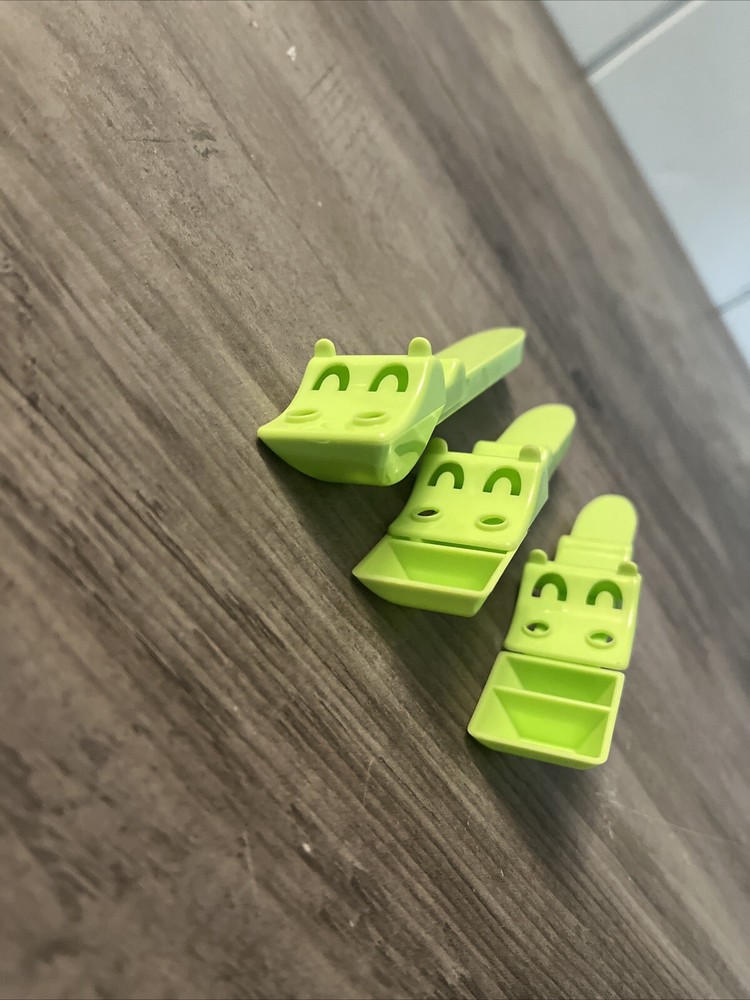 Cute Measuring Spoon 3pk Green