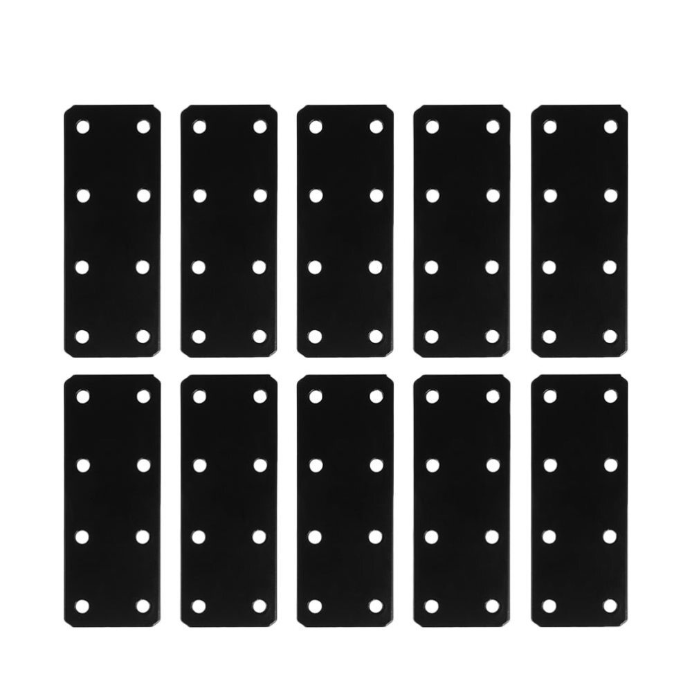 10 Pcs Brackets for Braces Iron Sheets Chair Fastening Durable