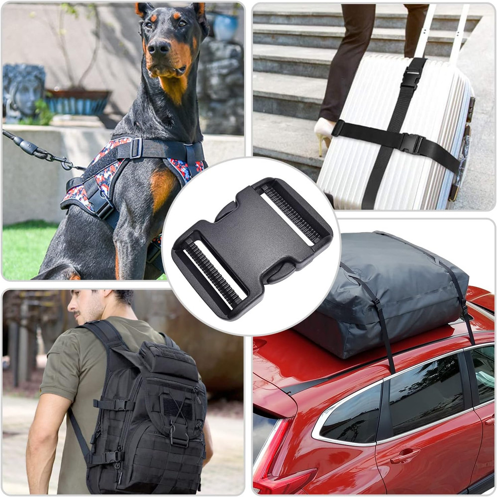 Quick Side Release Plastic Buckle Clips Snaps for Webbing