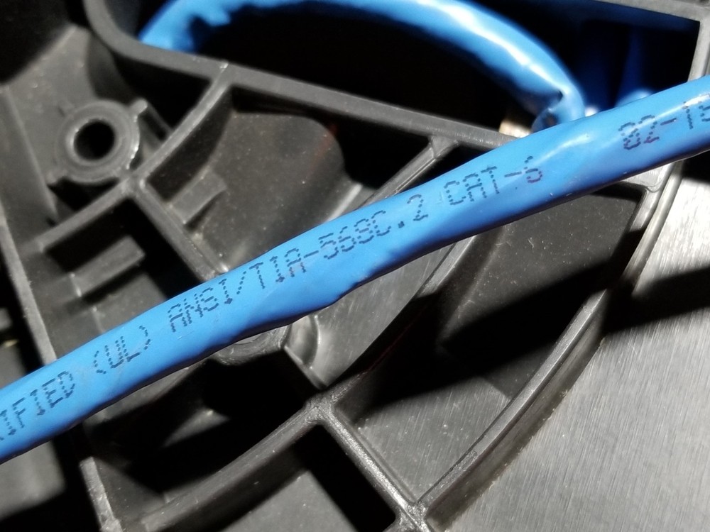 General Cable GenSPEED 6 23/4P Cat6 F/UTP Shield Network Cable Plenum Blue/100ft