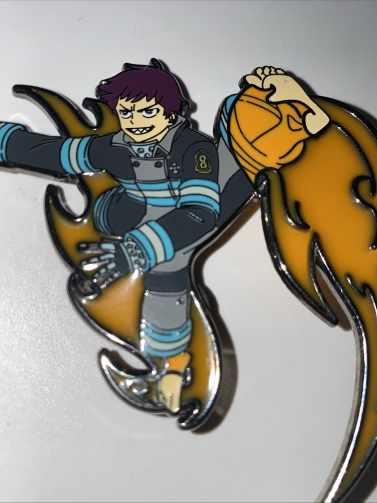 Anime Fire Force - Anime Fire Pin 3”