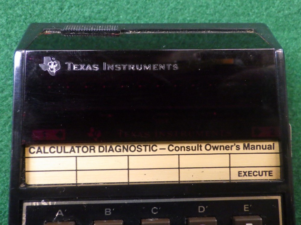 Vintage TI-59 Programmable Calculator With Case Read Description