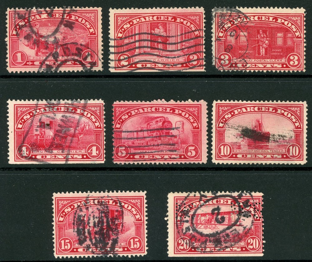 USA Parcel Post Short Set VFU H626