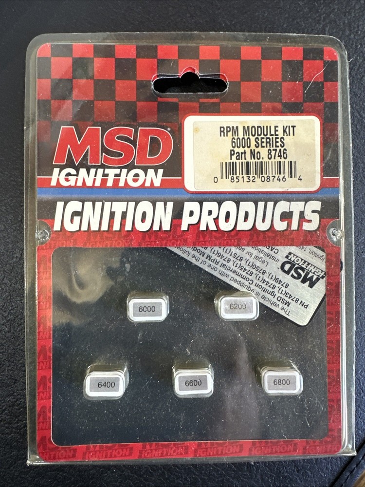 MSD Ignition 8746 RPM Module Kit-NEVER USED🔥🔥🔥