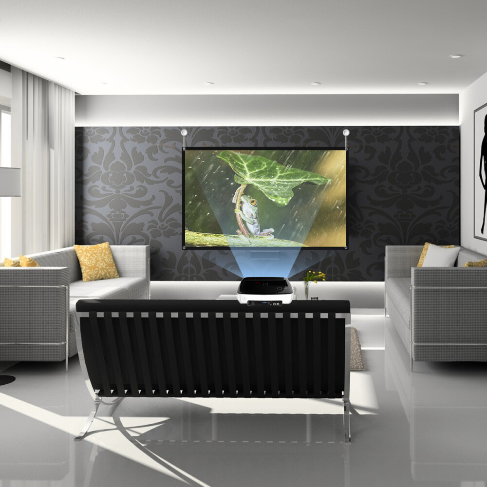 Anti Crease Projector Screen Wall Projector Screen Roll Up Projector Screen