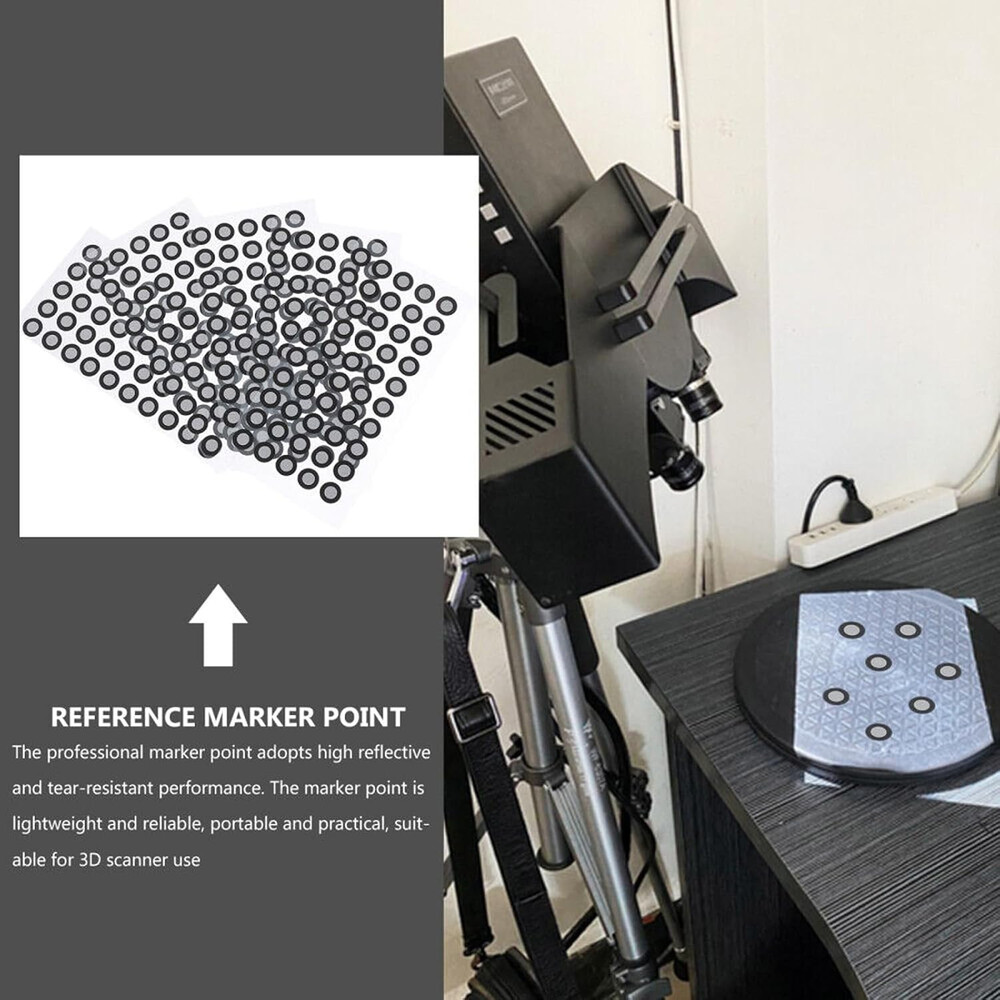 3D Scanning Dots,Scanning Markers,Tracking Dots for 3D Scanning,High Reflective
