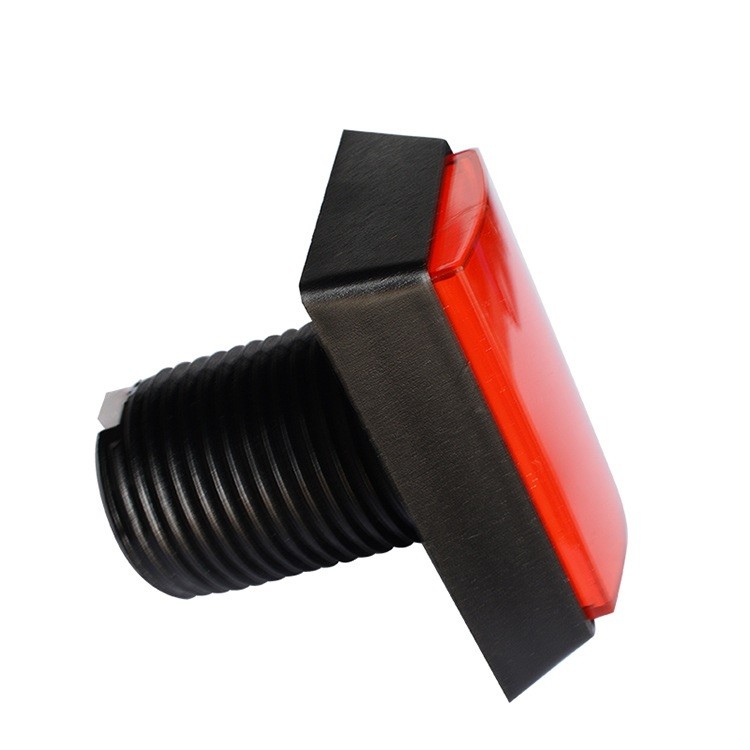 Arcade Square Rectangle Push Buttons Illumilated LED With Microswitch 30*50mm q