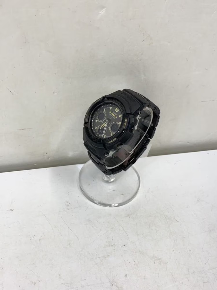 CASIO Solar Watch G SHOCK Digital Analog BLK