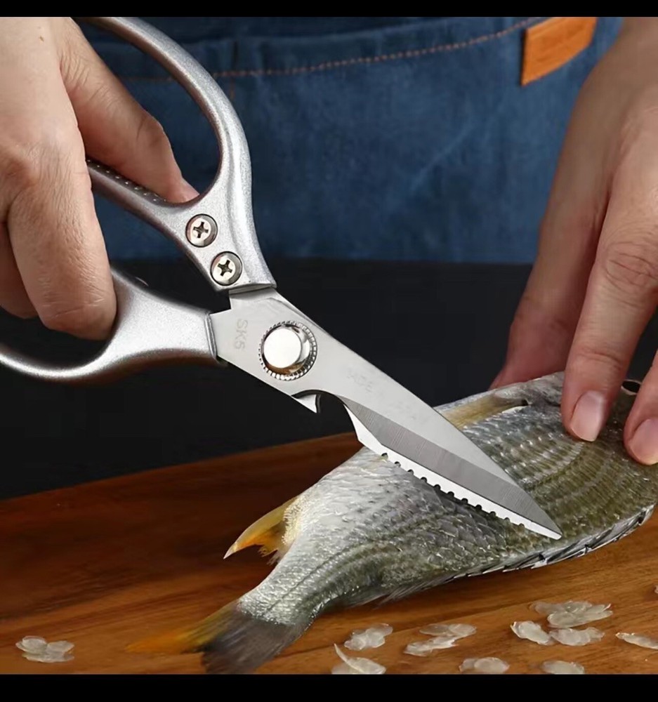 Kitchen Scissors Multi-purpose Kitchen Shears Heavy Duty Sharp Stainless -