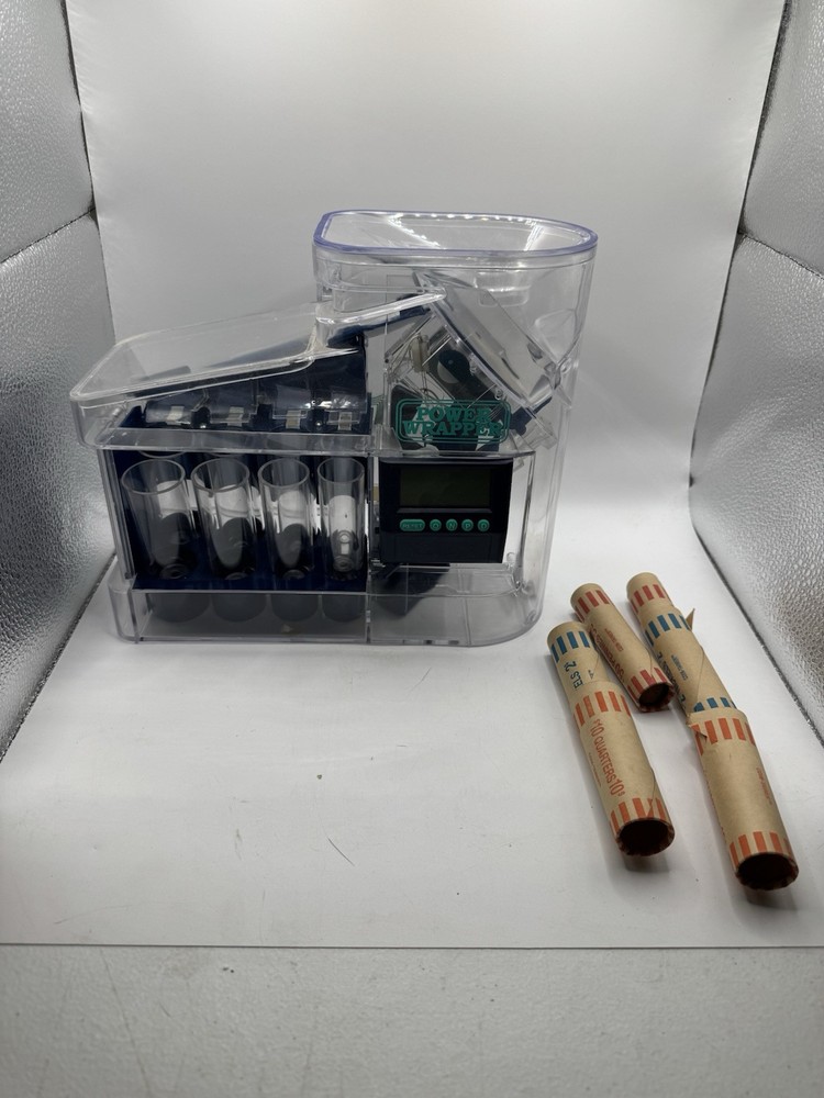 Vintage Power Wrapper  Coin Counter