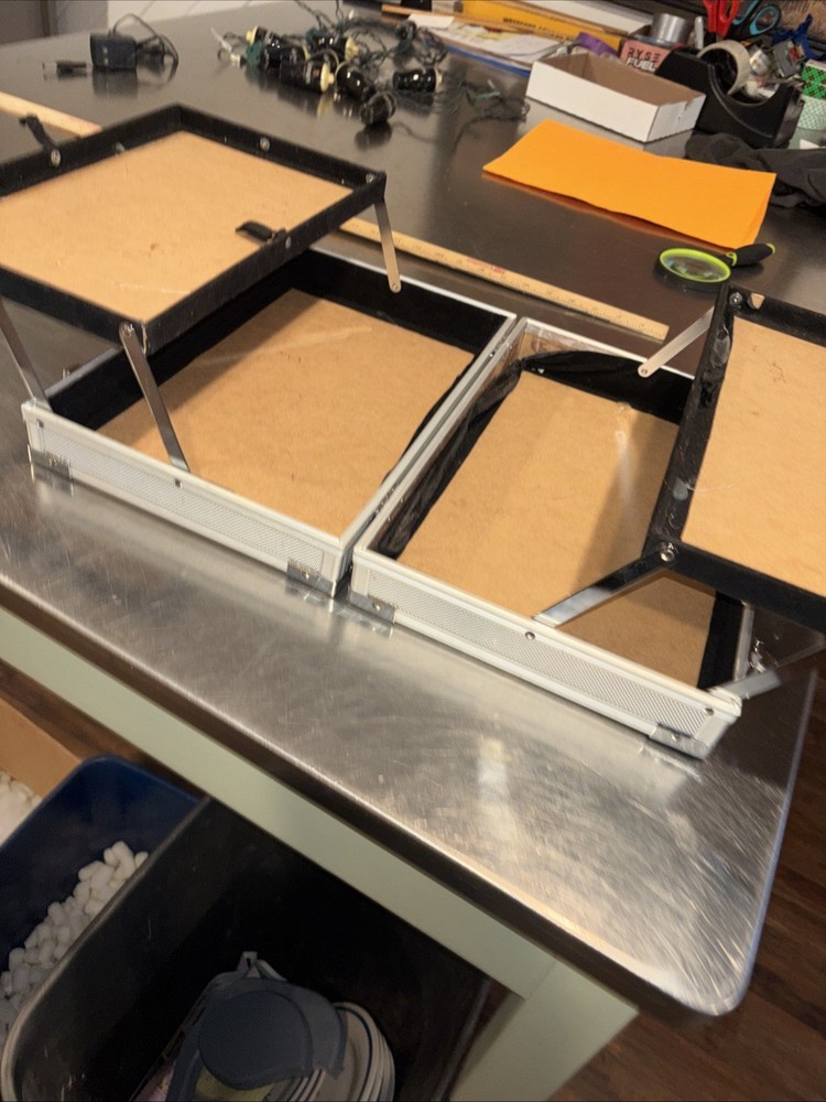 Metal Breifcase Box 13.5” X 9”