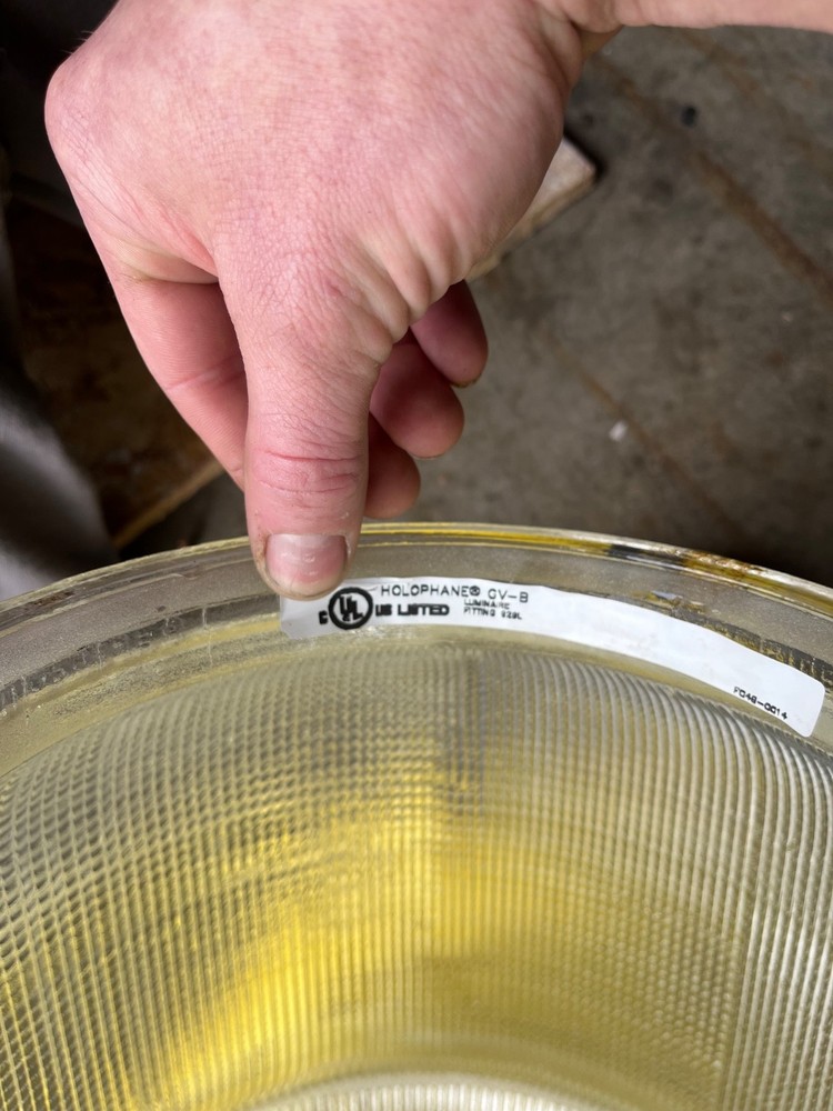 holophane post top mount street light