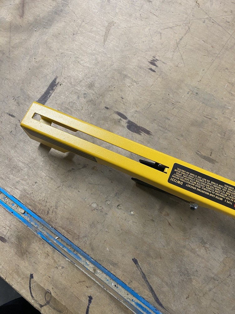 DeWalt DW7231 Miter Saw SINGLE Bracket - Authentic OEM - Bare Tool