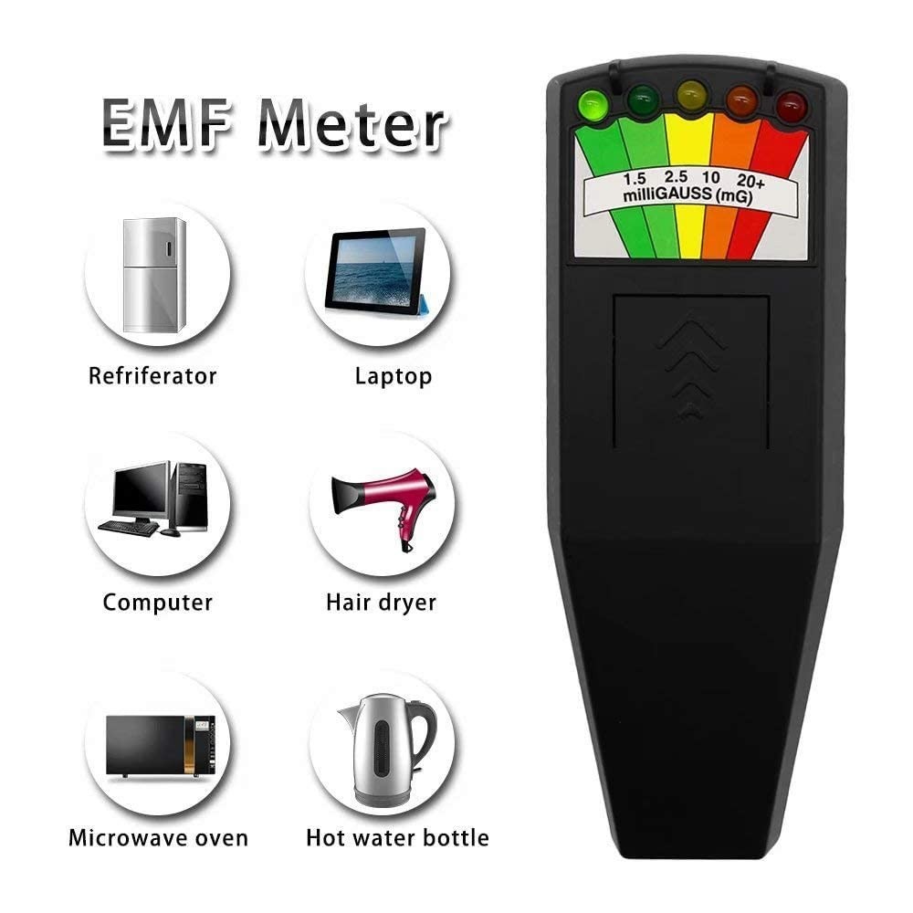 Handheld EMF Meter for Ghost Hunting - Precision Radiation Detection Device