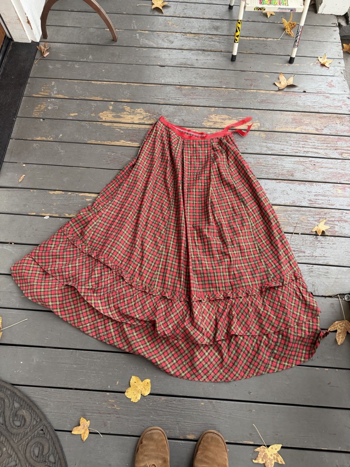 Victorian Christmas Costume 3-Piece Dickens Caroler Dress Bodice Skirt Set