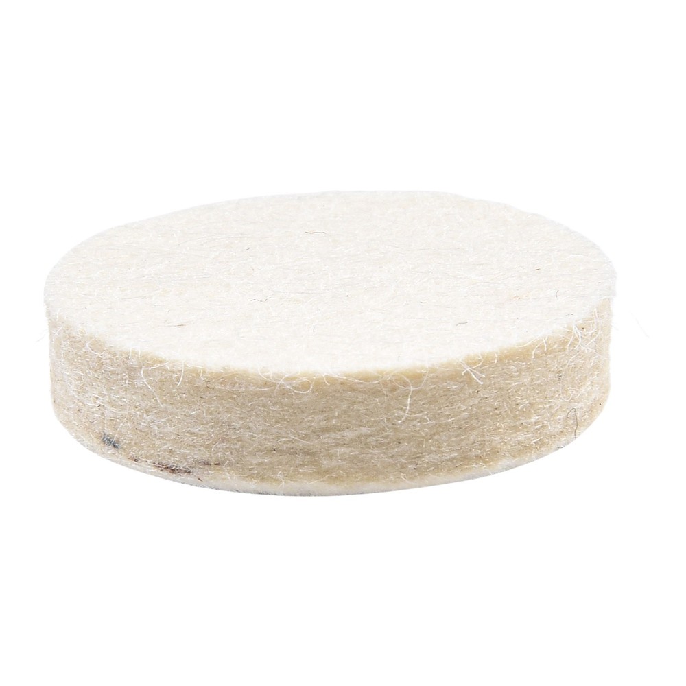 Medium Hardness Drum Pedal Beater Felt Pads and Convenient Replacement