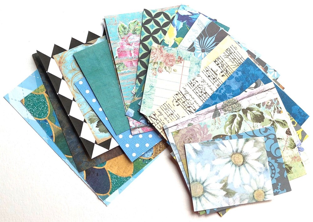2 Sets Paper Kitz Scrapbook Papers. Each Set 25 Papers For Craft Projects
