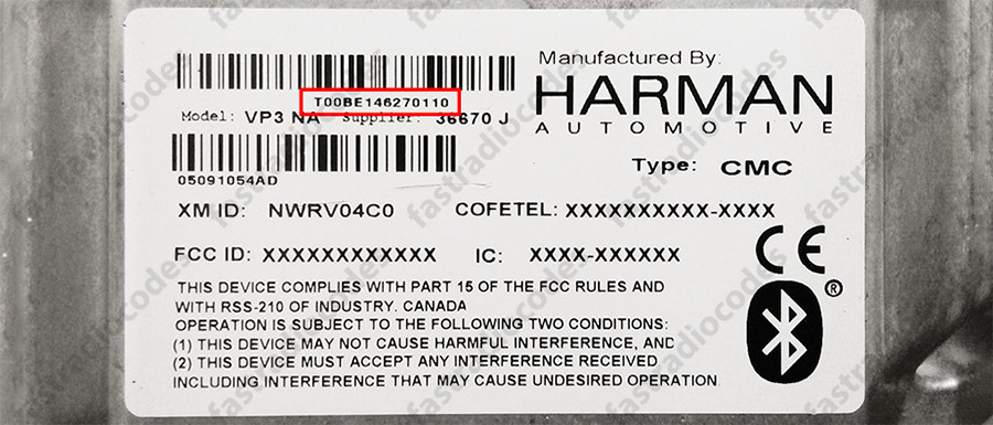 ✅RAM 1500 CAR RADIO ANTI-THEFT UNLOCKING PIN CODE FOR ALL MODELS✅